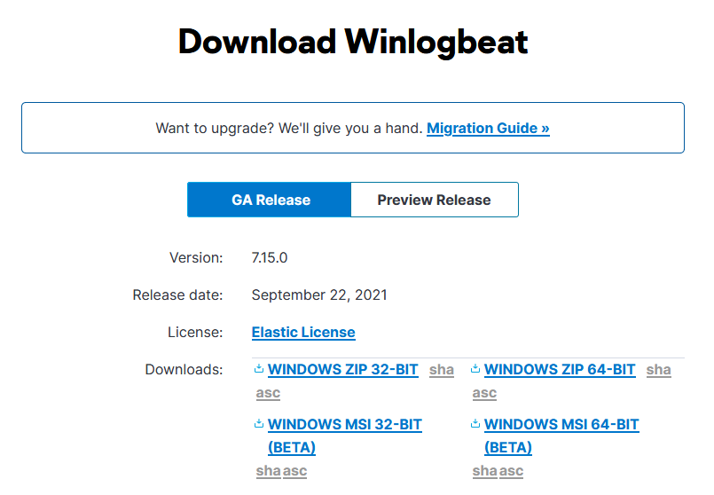 winlogbeat download link